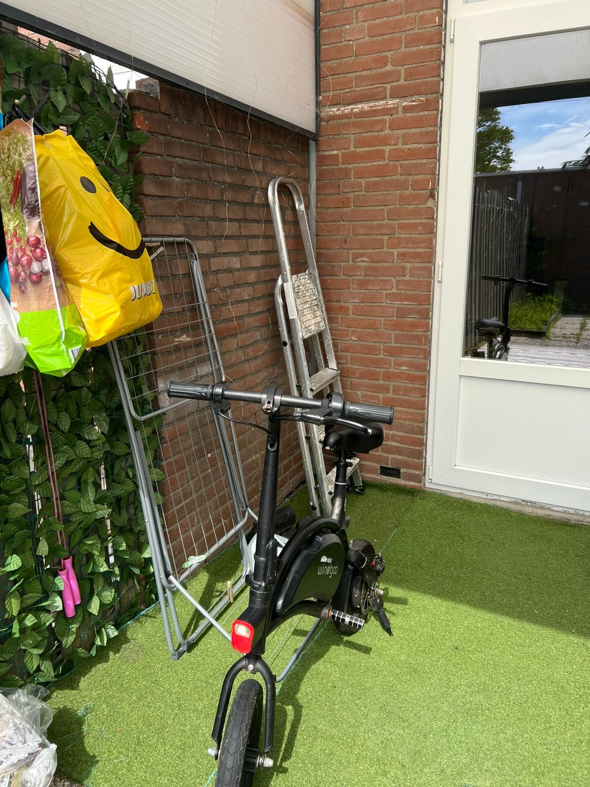 Windgoo elektrische fietsje, Ophalen, Minder dan 10 versnellingen, Minder dan 49 cm, Zo goed als nieuw
