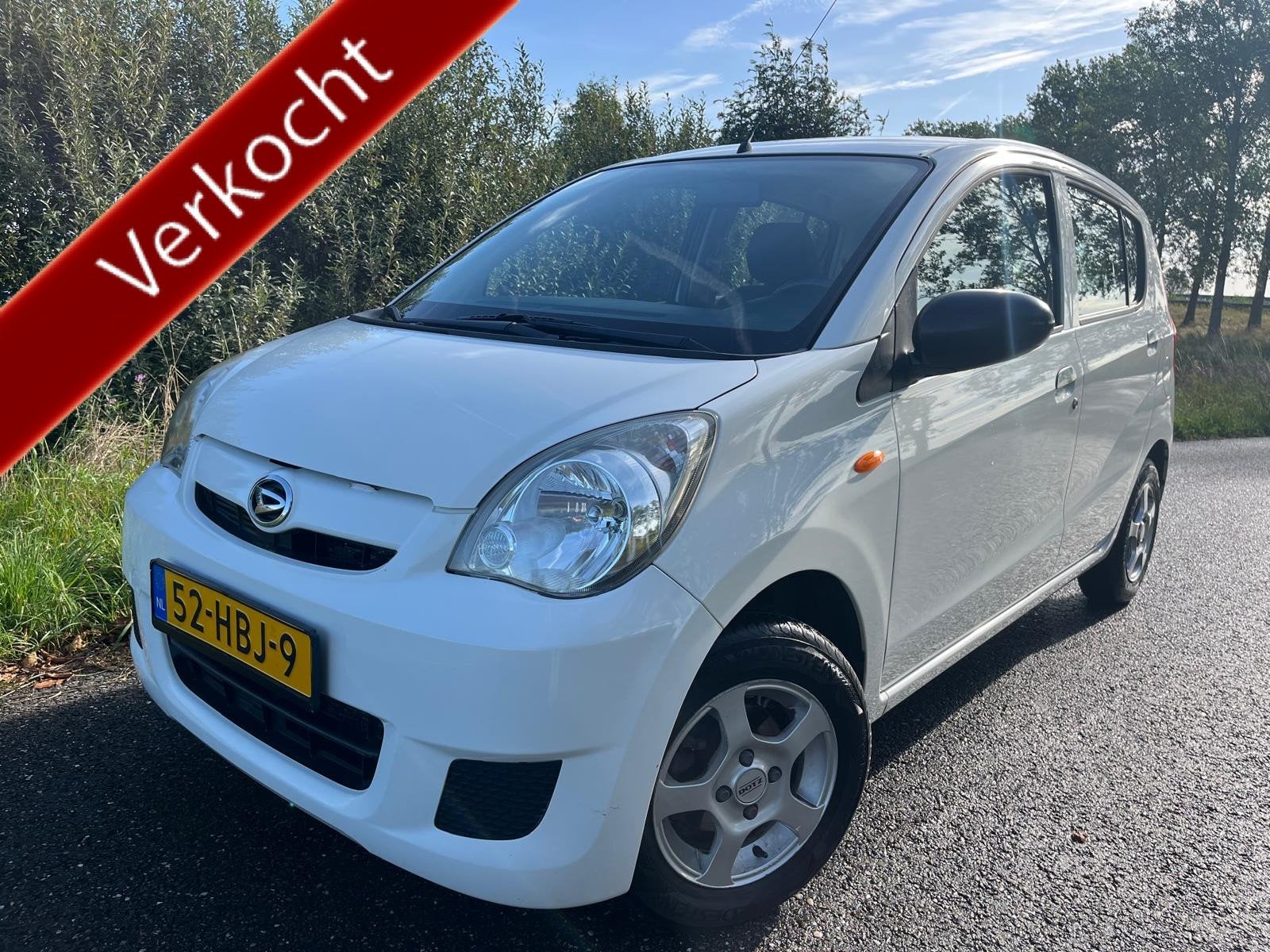 Daihatsu Cuore 1.0 | 5 drs | APK september 2027, Auto's, Voorwielaandrijving, 18 €/maand, ABS, 4 stoelen
