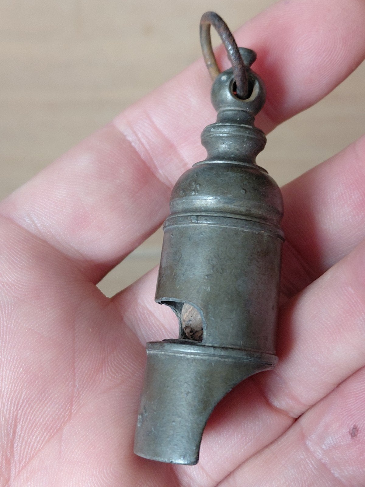 Origineel WO1 Loopgraaf Fluitje - Zeldzaam Militair Item, Ophalen of Verzenden