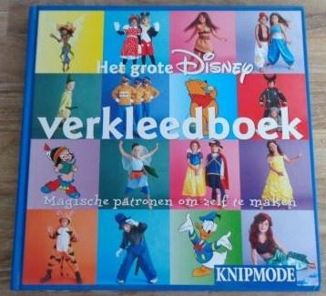 Het grote Disney verkleedboek Knipmode verkleedkleren, Hobby en Vrije tijd, Kledingpatronen, Verzenden, Zo goed als nieuw, Kind