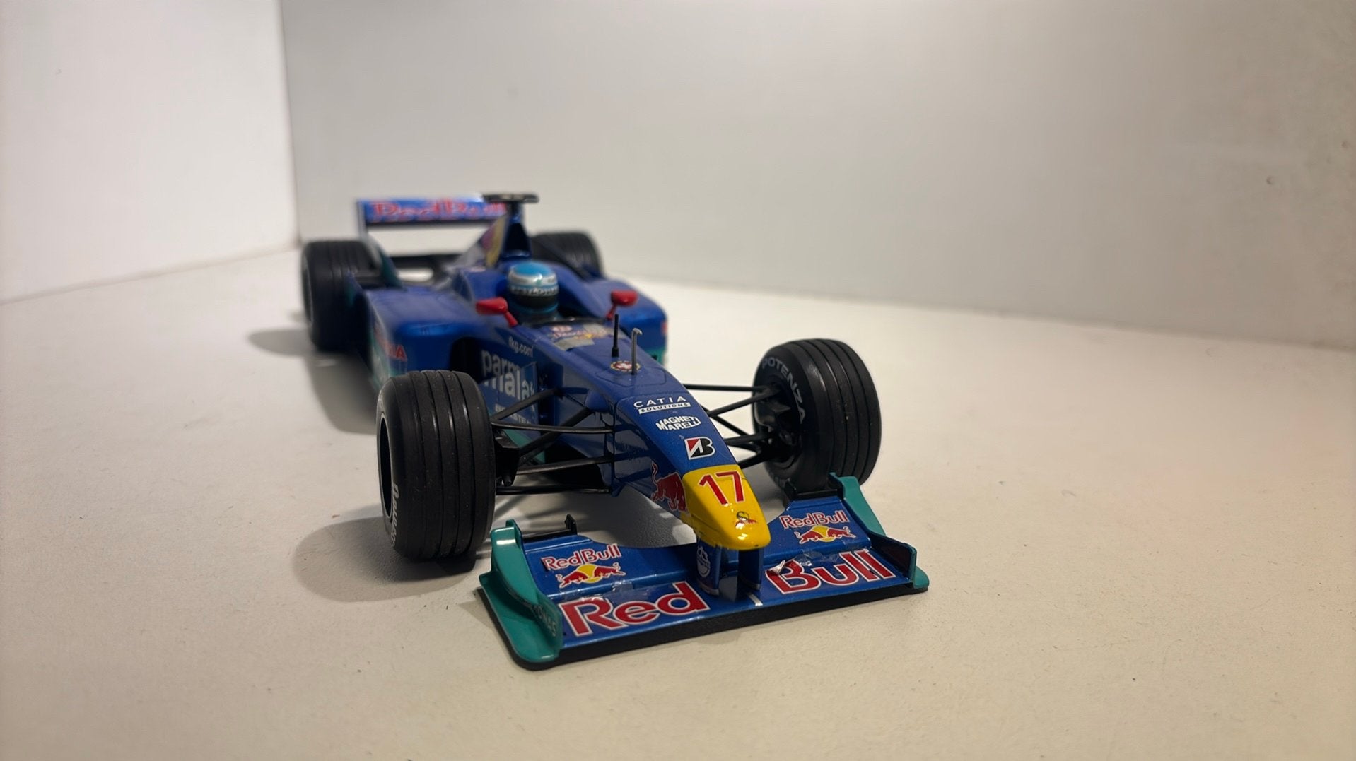 F1 sauber c19 m.salo 2000 minichamps 1.18, Hobby en Vrije tijd, Modelauto's | 1:18, Overige merken, Ophalen of Verzenden, A, A