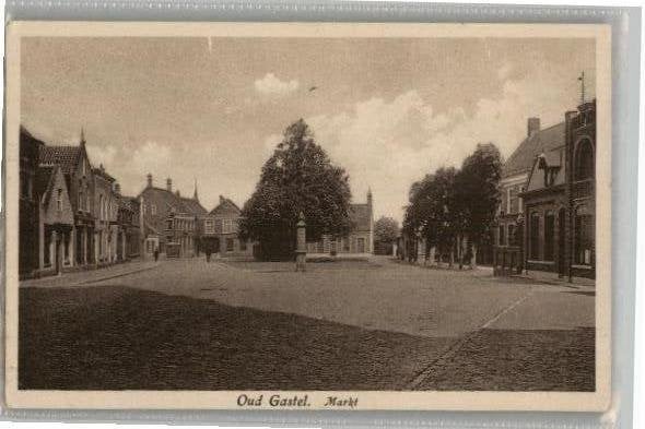 Oud Gastel Markt uitg Arthur Klitzsch Nr 1486 1932