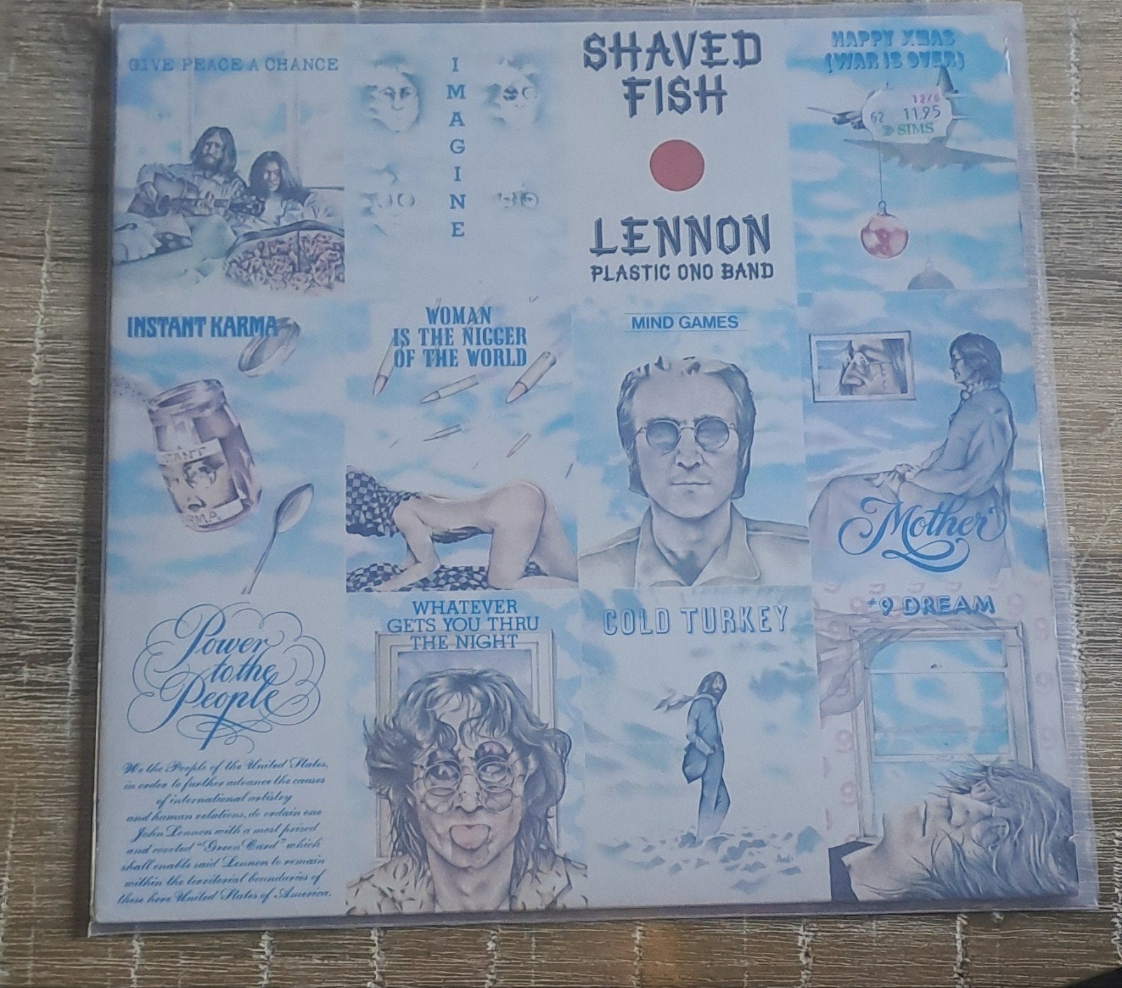 John Lennon - Shaved Fish LP (Pop, Rock), LP, Gebruikt, Pop, Ophalen of Verzenden