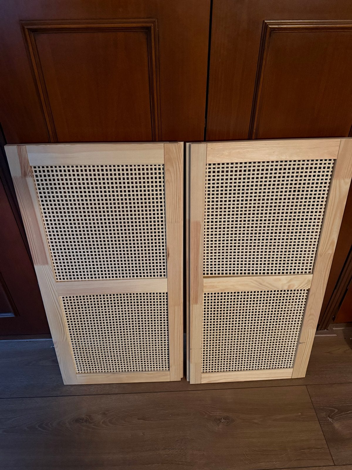 IKEA Ivar deurtjes met rotan (2 stuks), Verzenden, Zo goed als nieuw