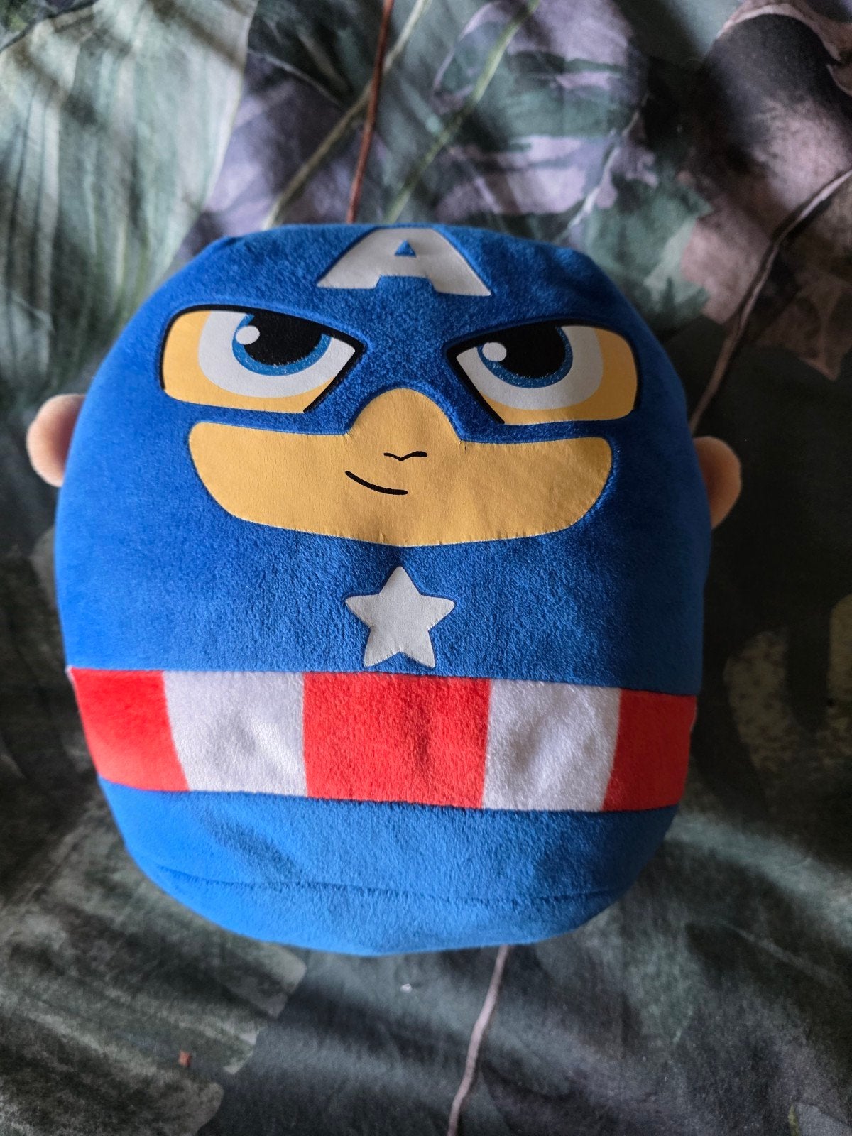 Squishmallow Captain America, Overige karakters, Overige typen, Ophalen of Verzenden, Zo goed als nieuw
