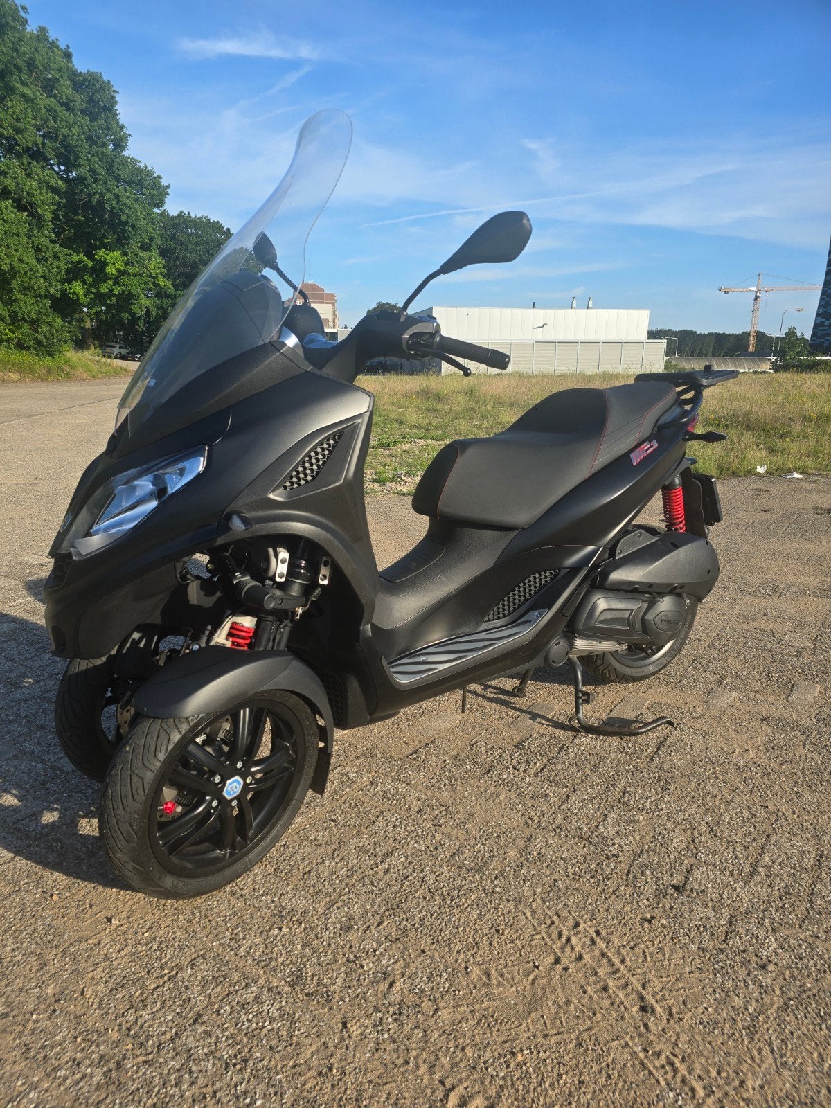 Piaggio MP3 300 HPE Sport  Mat zwart ABS/ASR  2022, Scooter, 300 cc, Particulier, Automaat