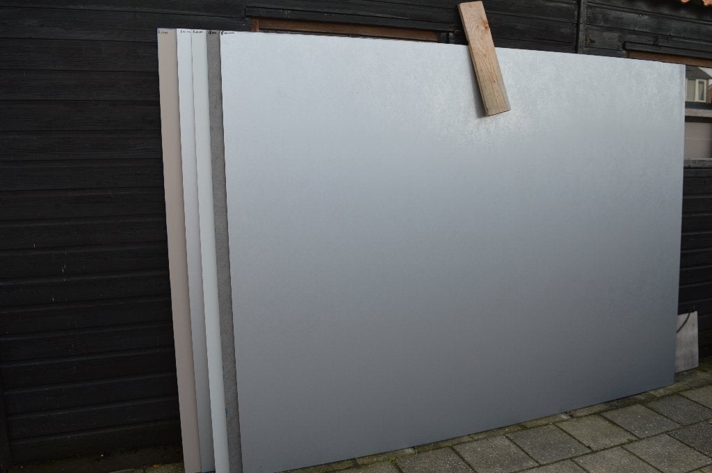 Diverse trespa platen, Doe-het-zelf en Verbouw, Ophalen, Zo goed als nieuw, Overige materialen, Minder dan 20 mm