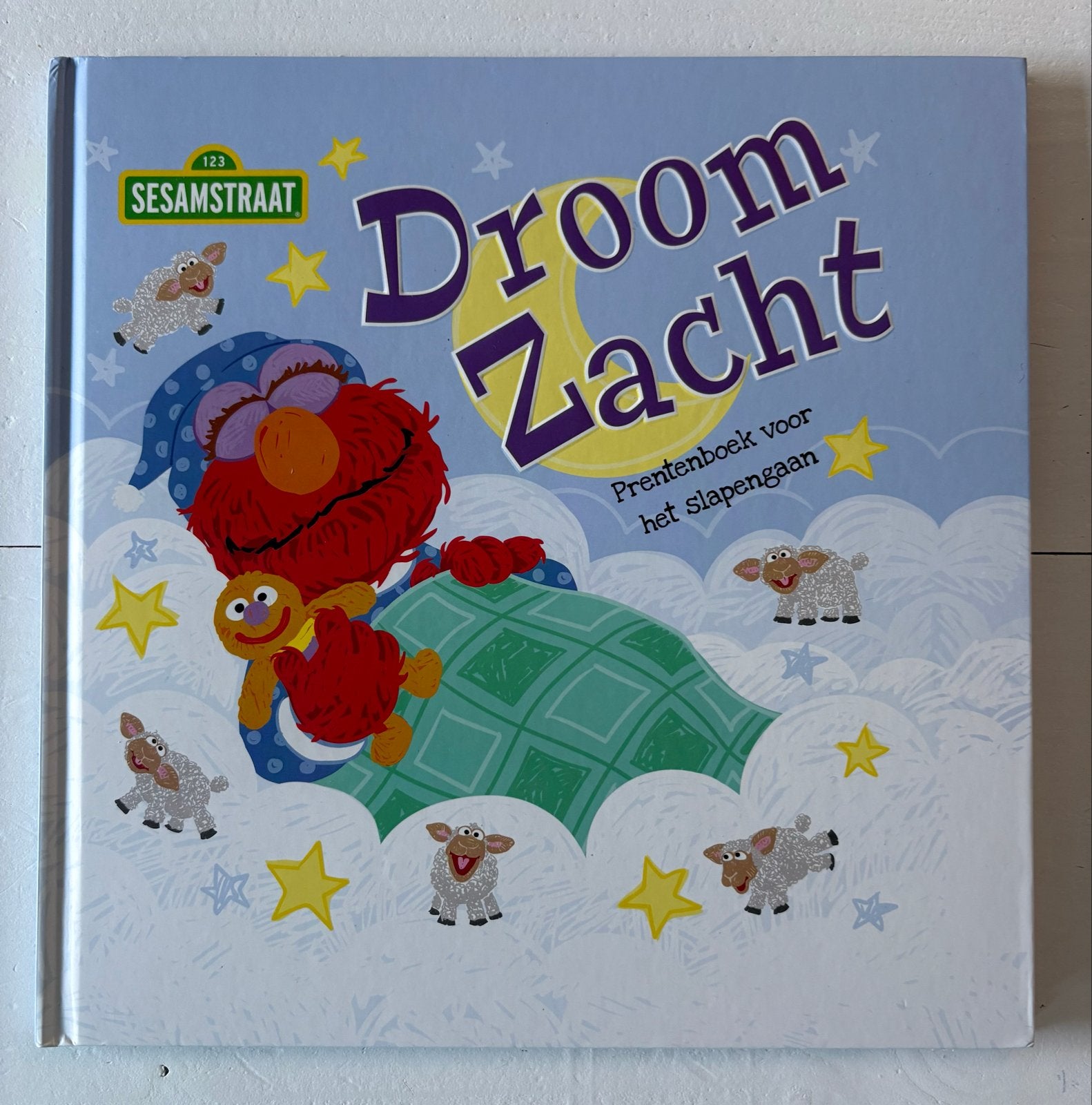 Sesamstraat Droom Zacht - Prentenboek voor het slapengaan, Boeken, Fictie algemeen, Jongen of Meisje, Ophalen of Verzenden, Zo goed als nieuw