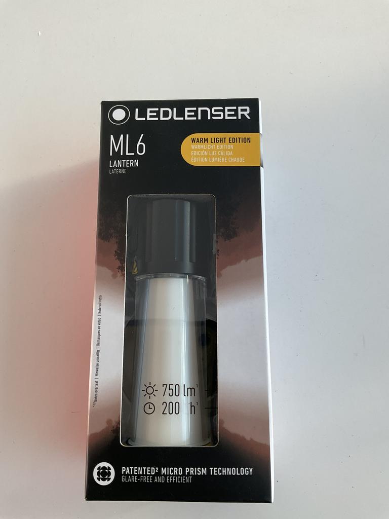 Ledlenser ML6, Ophalen, Zo goed als nieuw, Accu