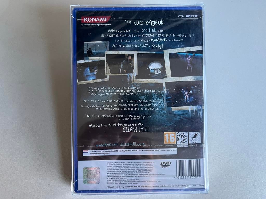 Silent Hill Shattered Memories PS2 nieuw met bescherm hoes, Spelcomputers en Games, Games | Sony PlayStation 2, Avontuur en Actie