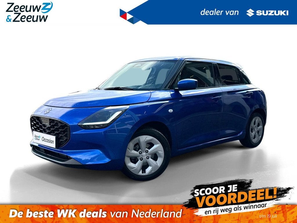 Suzuki Swift 1.2 Select Smart Hybrid | NU €2.200.- KORTING, Auto's, Suzuki, Voorwielaandrijving, Stof, Euro 6, Overige kleuren