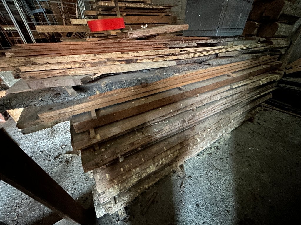 diverse houten planken, Ophalen, Gebruikt, 25 tot 50 mm, Eiken