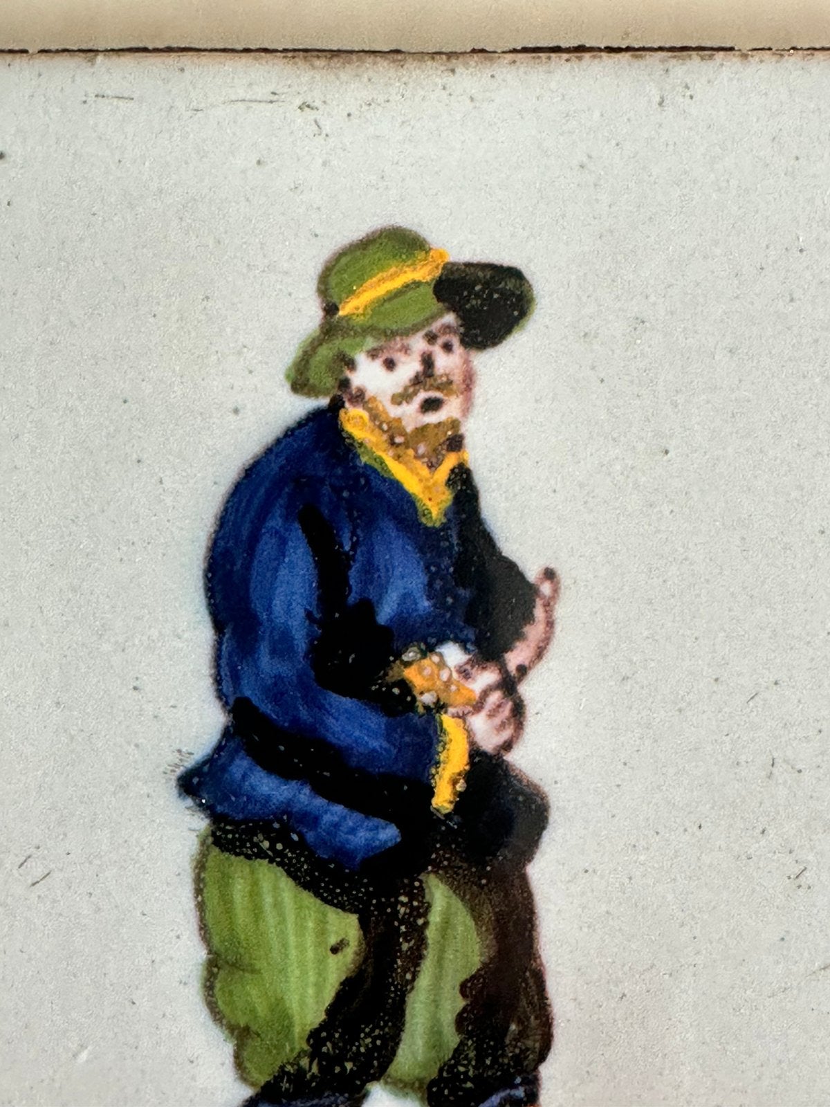 Antieke tegel 1, Ophalen of Verzenden