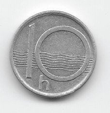 Tsjechië 10 haleru 1993 (b) KM# 6, Verzenden, Overige landen, Losse munt
