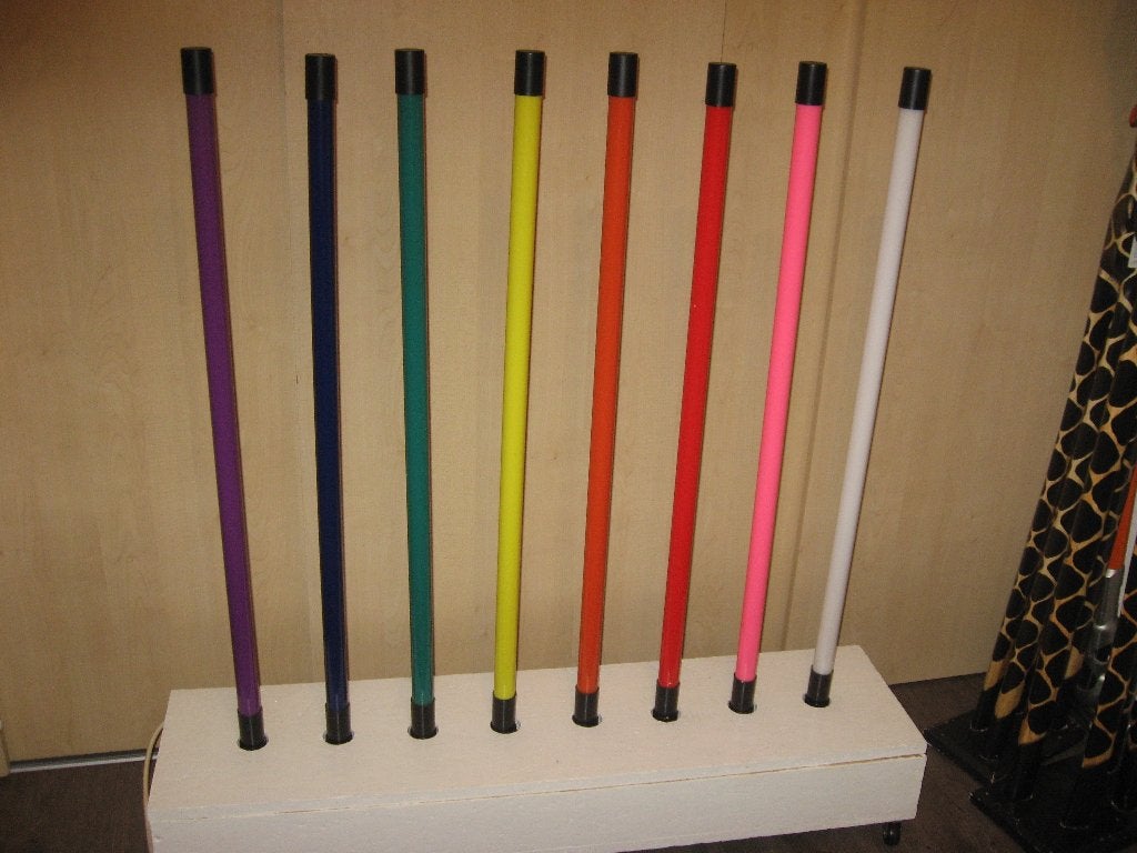 set van gekleurde TL lampen, Ophalen, Gebruikt, Overige lichtkleuren, Overige typen