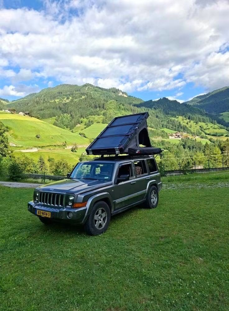 iKamper BDV Duo daktent – complete set met zonnepanelen, Ophalen, Zo goed als nieuw, Tot en met 2