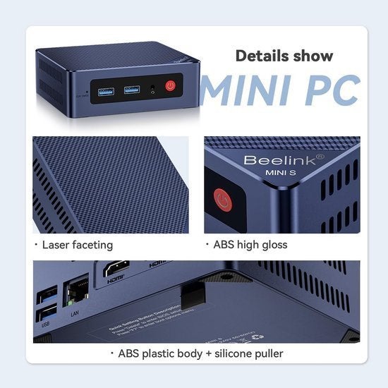 Mini PC – Mini Desktop Computer – Compacte PC, Corvance B.V., Verzenden, Nieuw, Corvancebol@gmail.com