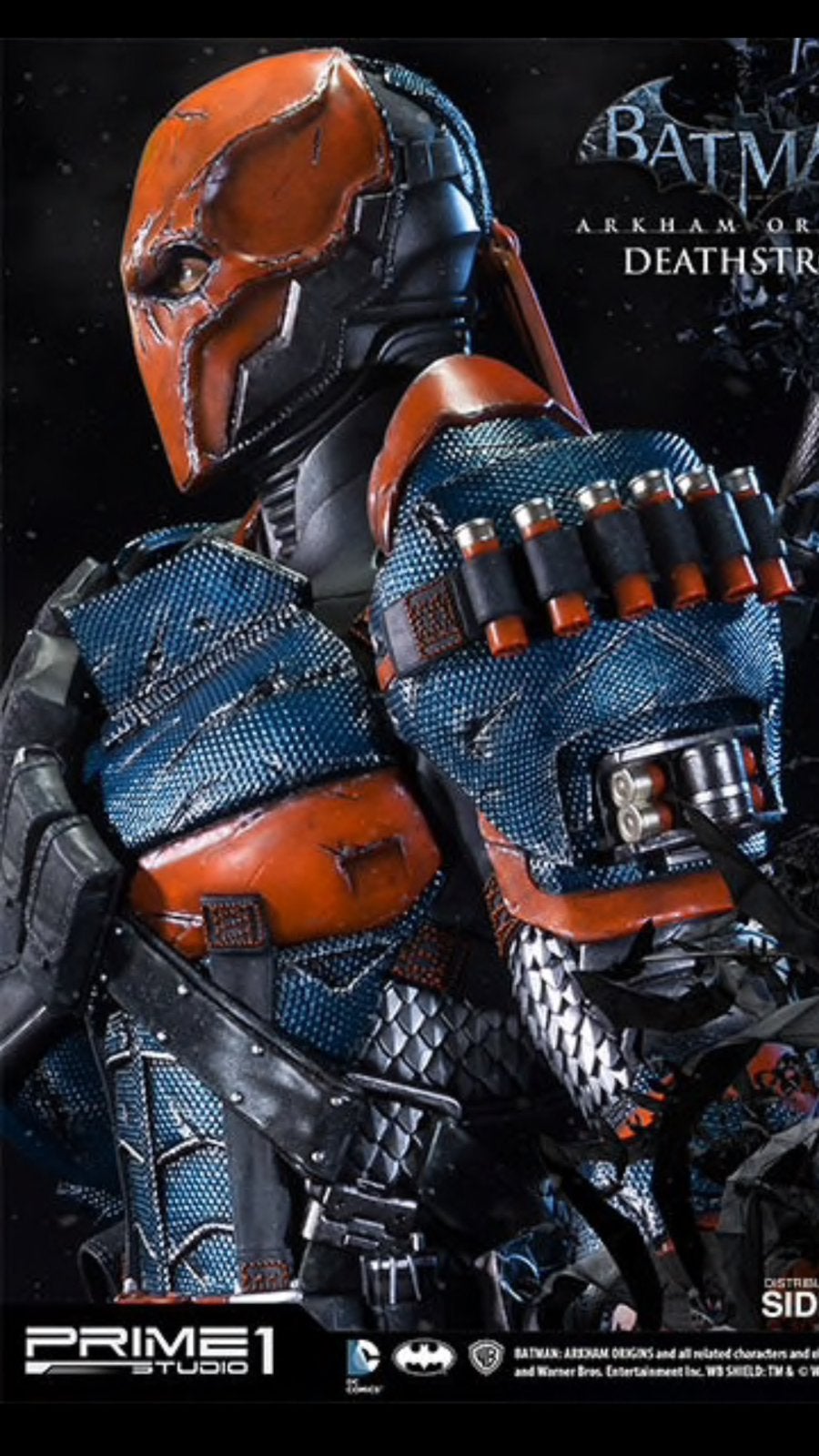 DC Statue Deathstroke/Prime One/From the Arkham Collection!!, Ophalen, Nieuw, Tv, Beeldje, Replica of Model