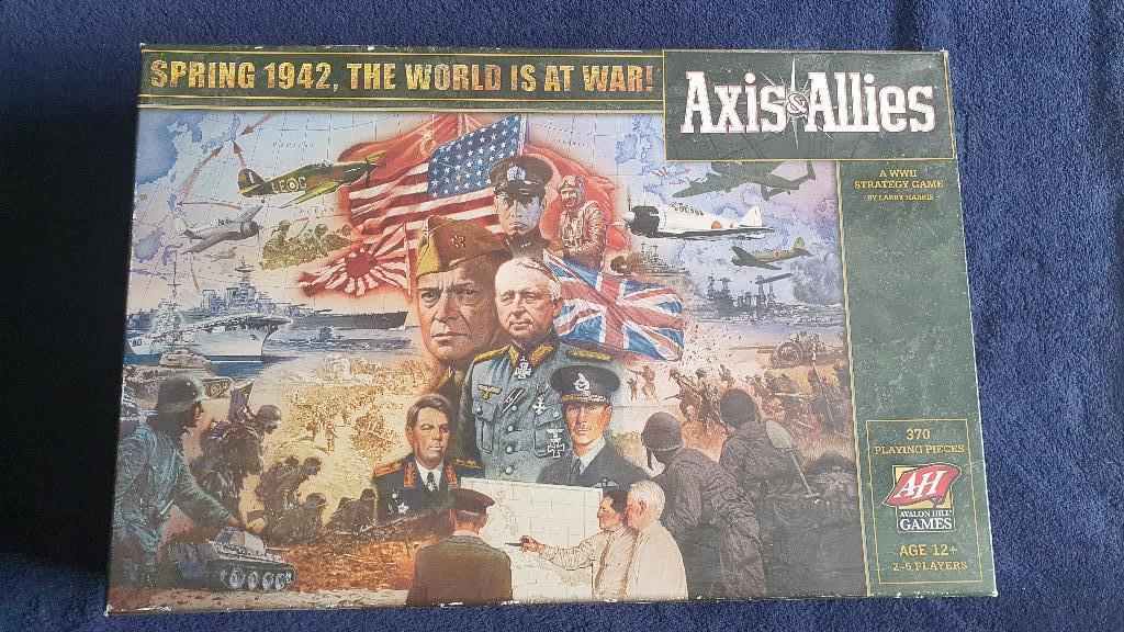 Axis & Allies: Spring 1942, Hobby en Vrije tijd, Gezelschapsspellen | Bordspellen, Vijf spelers of meer, Ophalen, Gebruikt, Avalon Hill Games