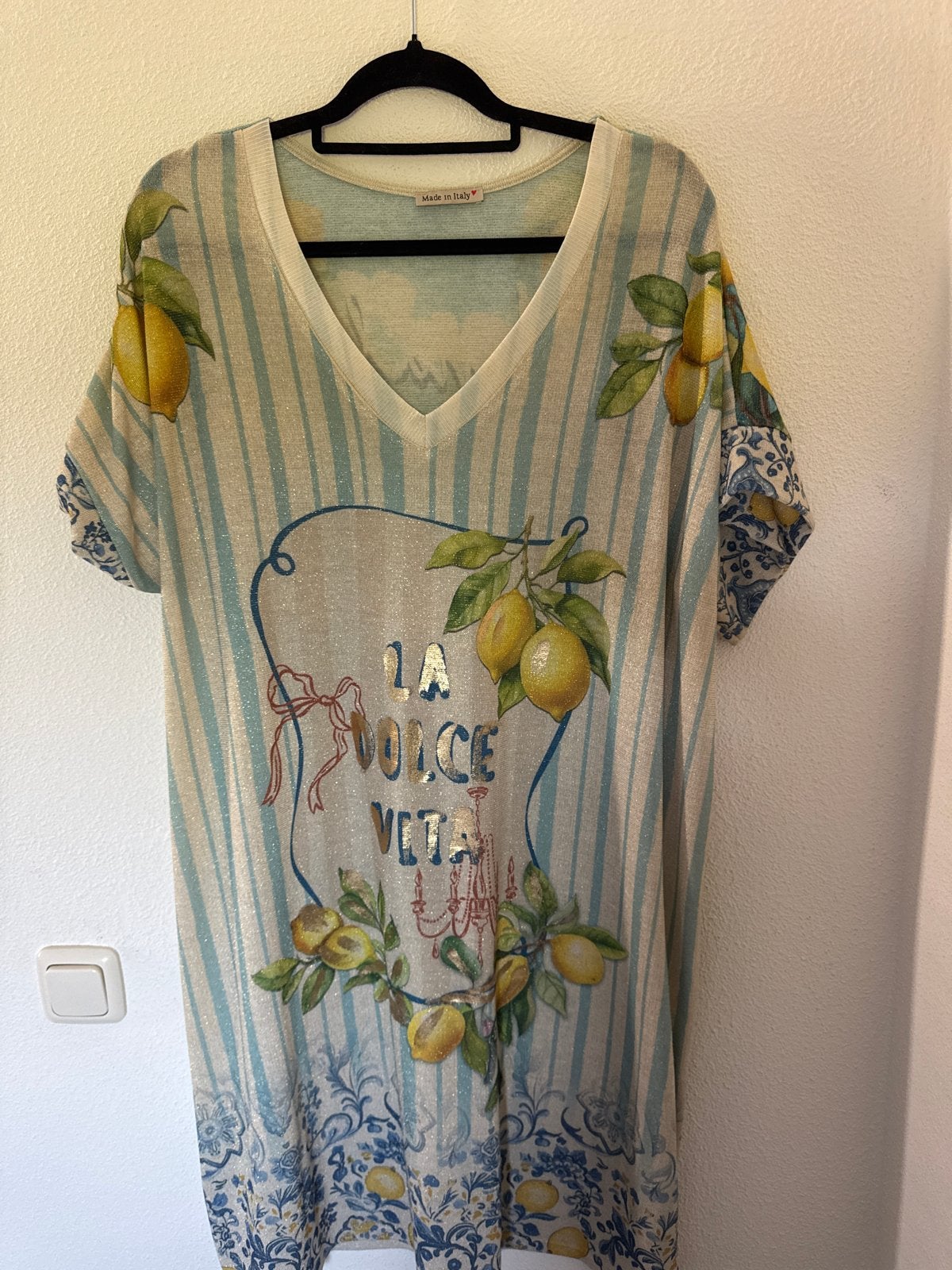 La Dolce Vita Amalfi Coast Jurk .Nieuw-Xl-XXL, Meerkleurig, Maat 42/44 (L), Ophalen of Verzenden, Zo goed als nieuw