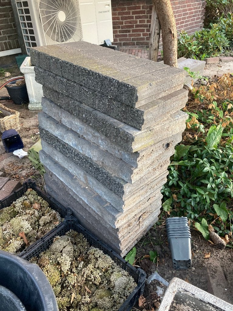 Opsluitbanden 50x25x6cm, Ophalen, Gebruikt, Overige typen, Minder dan 5 m²