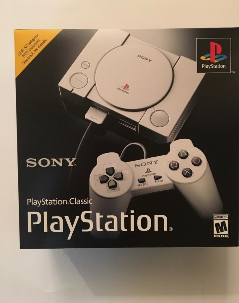 PlayStation Classic Mini - Nieuw in doos, Spelcomputers en Games, Spelcomputers | Sony PlayStation 1, Ophalen, Nieuw, Met 2 controllers