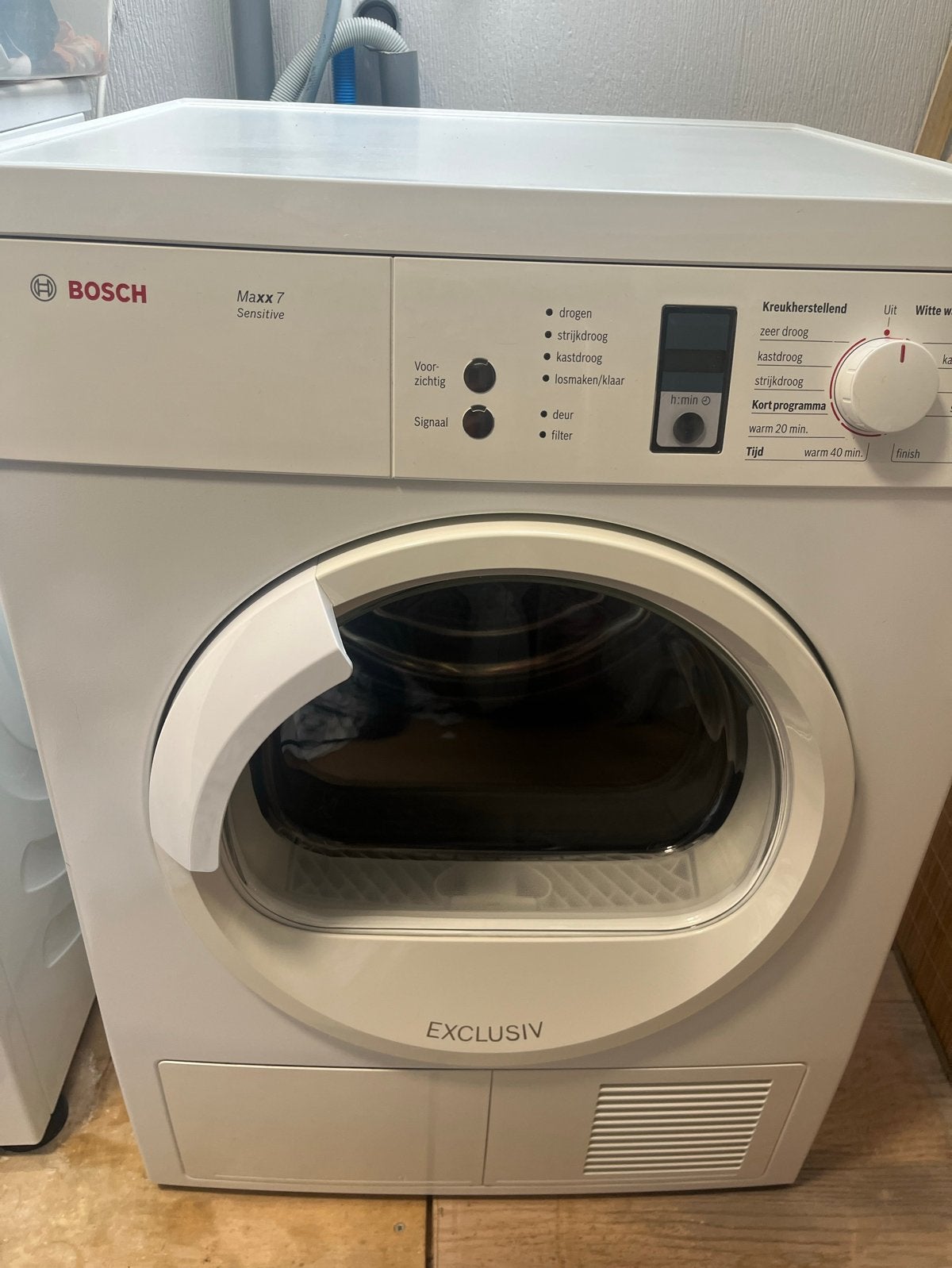 Bosch Maxx 7 Sensitive Wasdroger, Witgoed en Apparatuur, Ophalen, Wolprogramma, 6 tot 8 kg, Gebruikt