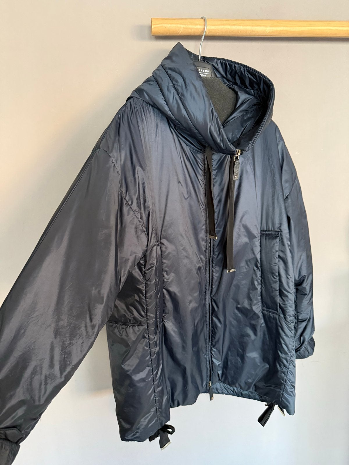 Nieuw Max Mara Donkerblauw Jack - Maat 44 (L / XL ), Kleding | Dames, Ophalen of Verzenden, Nieuw, Maat 42/44 (L), Blauw