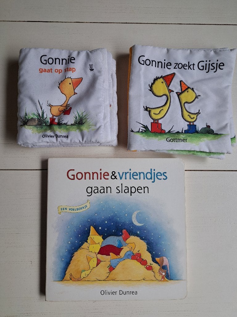 Gonnie & vriendjes boeken set, Boeken, Kinderboeken | Baby's en Peuters, Ophalen of Verzenden, Gelezen