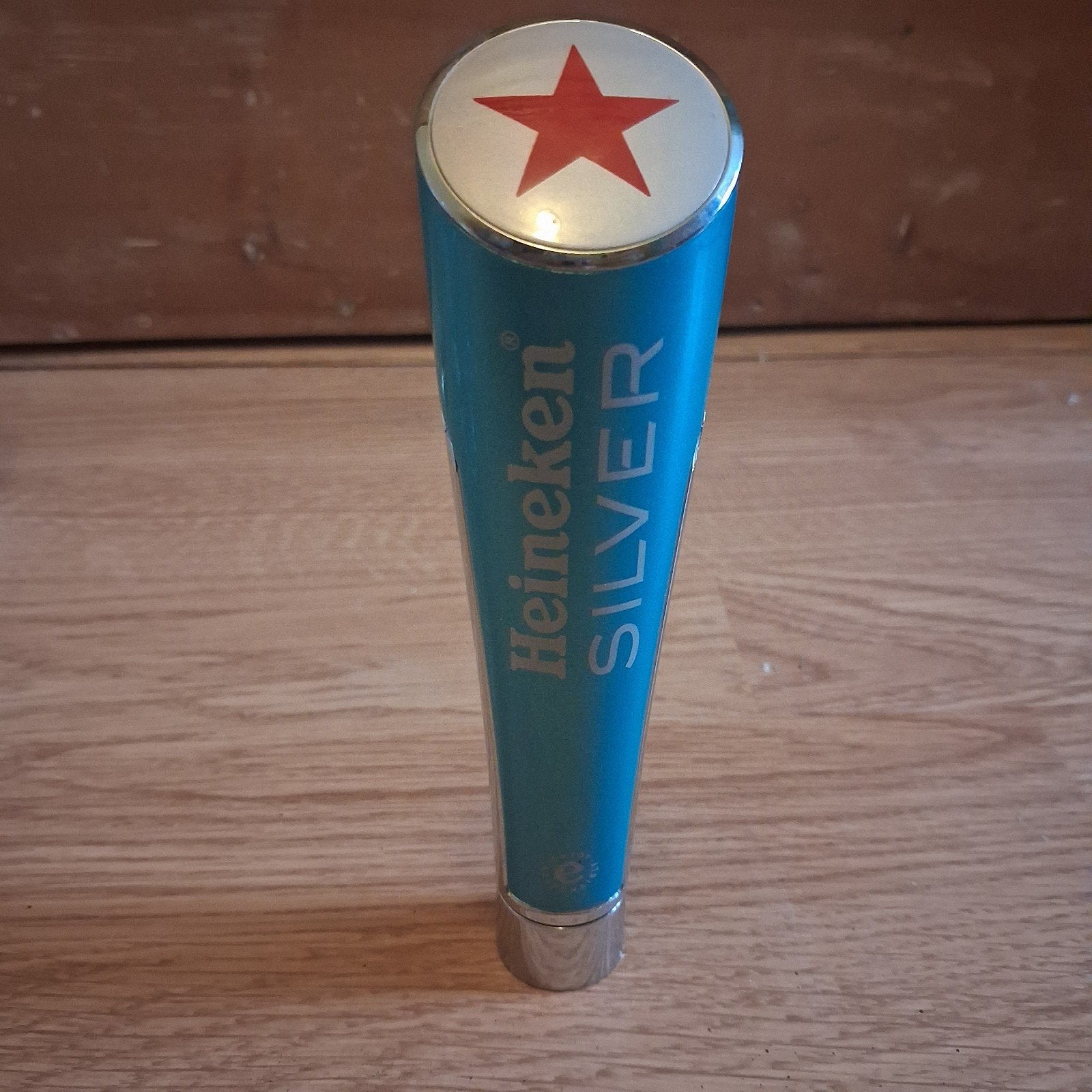 Heineken silver taphendel, Verzamelen, Biermerken, Ophalen of Verzenden