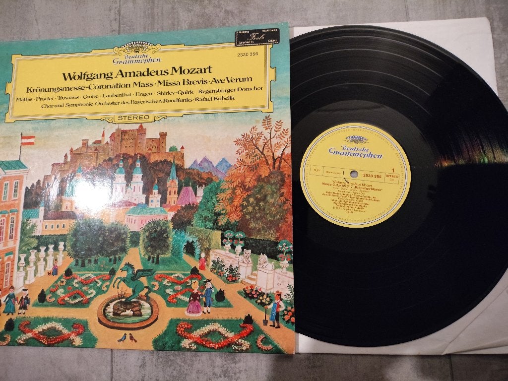 Wolfgang Amadeus Mozart Coronation Mass Missa Brevis, Kamermuziek, Ophalen of Verzenden, Zo goed als nieuw, 12 inch