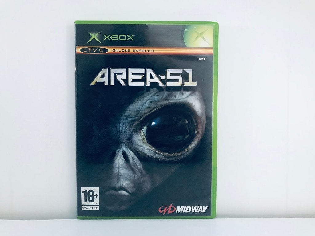 XBOX Original - Area 51, 1 speler, Ophalen of Verzenden, Zo goed als nieuw, Vanaf 3 jaar