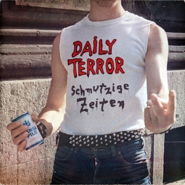 daily terror / schmutzige zeiten - punk/oi - ZELDZAAM+insert, Verzenden, Gebruikt, 12 inch