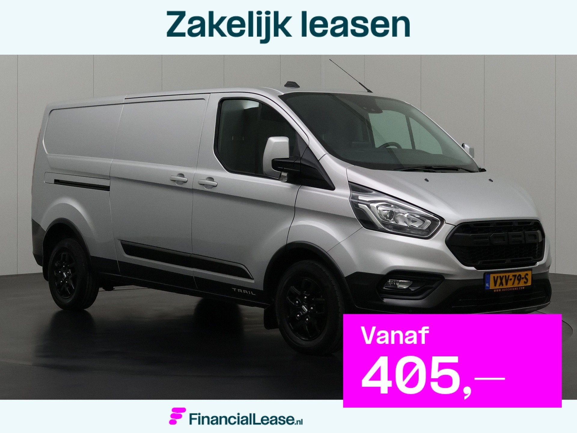Ford Transit Custom 130PK L2H1 Trail Limited | 2800Kg Trekha, Voorwielaandrijving, 15 km/l, Euro 6, 4 cilinders
