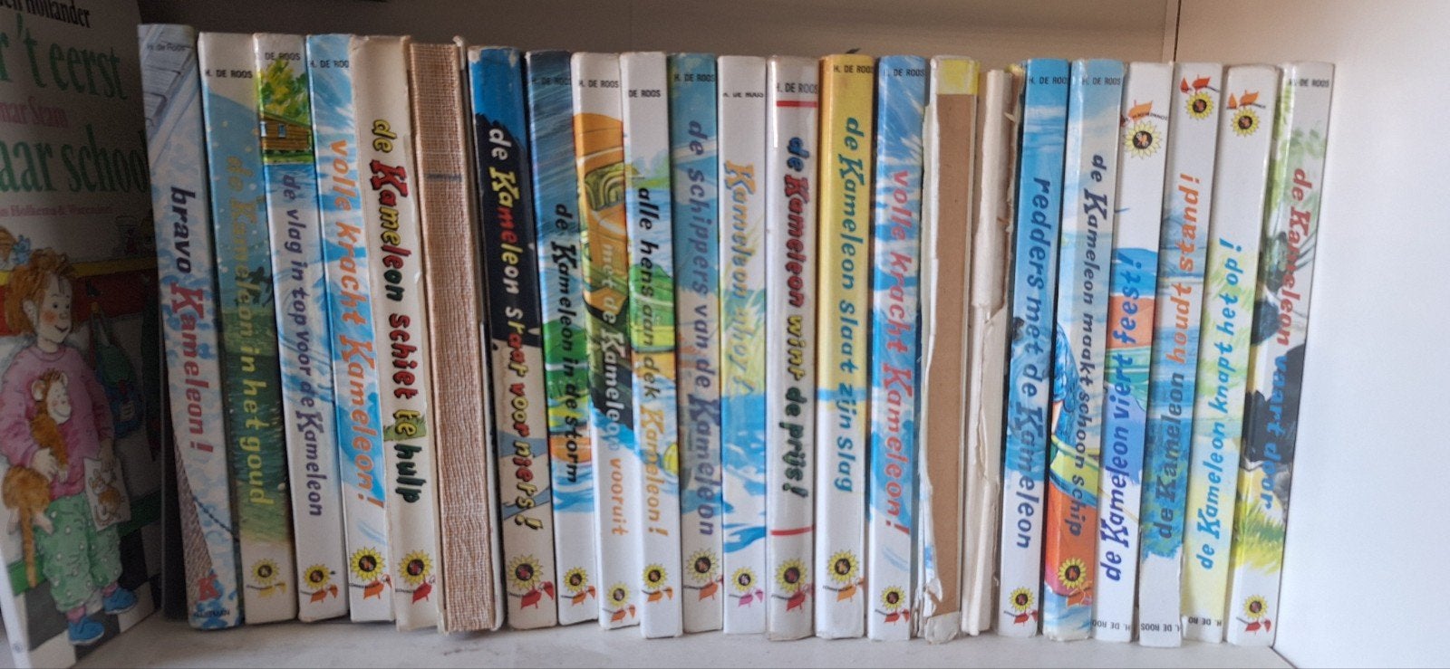 De Kameleon Boekenreeks - 23 Diverse Titels, Ophalen of Verzenden, Gelezen, H. de Roos, Fictie algemeen