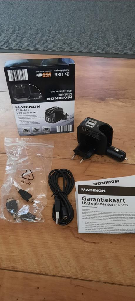 MAGINON Mobiele USB Oplader Set - Universeel, Ophalen, Nieuw, Overige merken