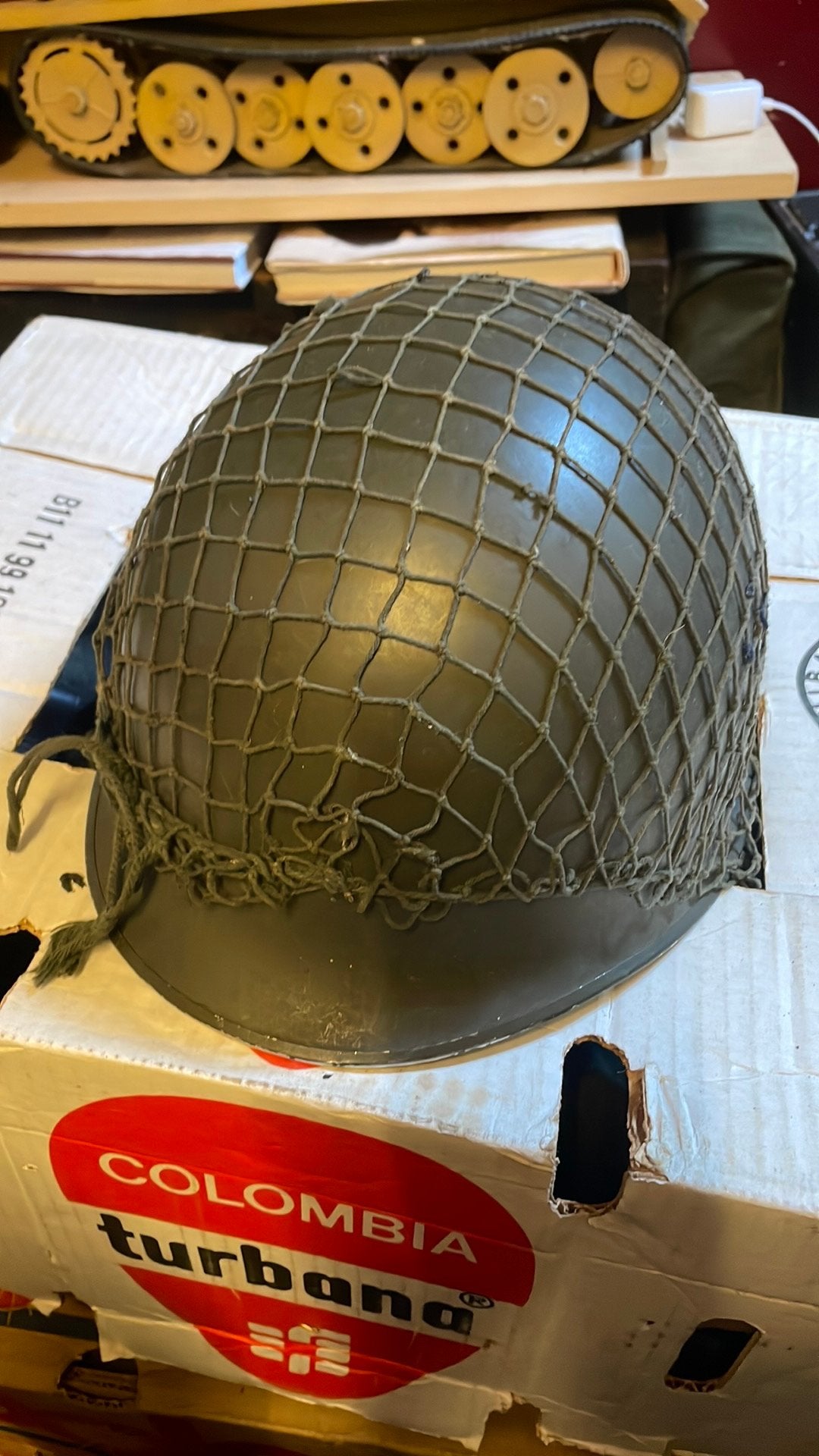 Nederlandse helm, Ophalen of Verzenden, Landmacht, Nederland, Helm of Baret