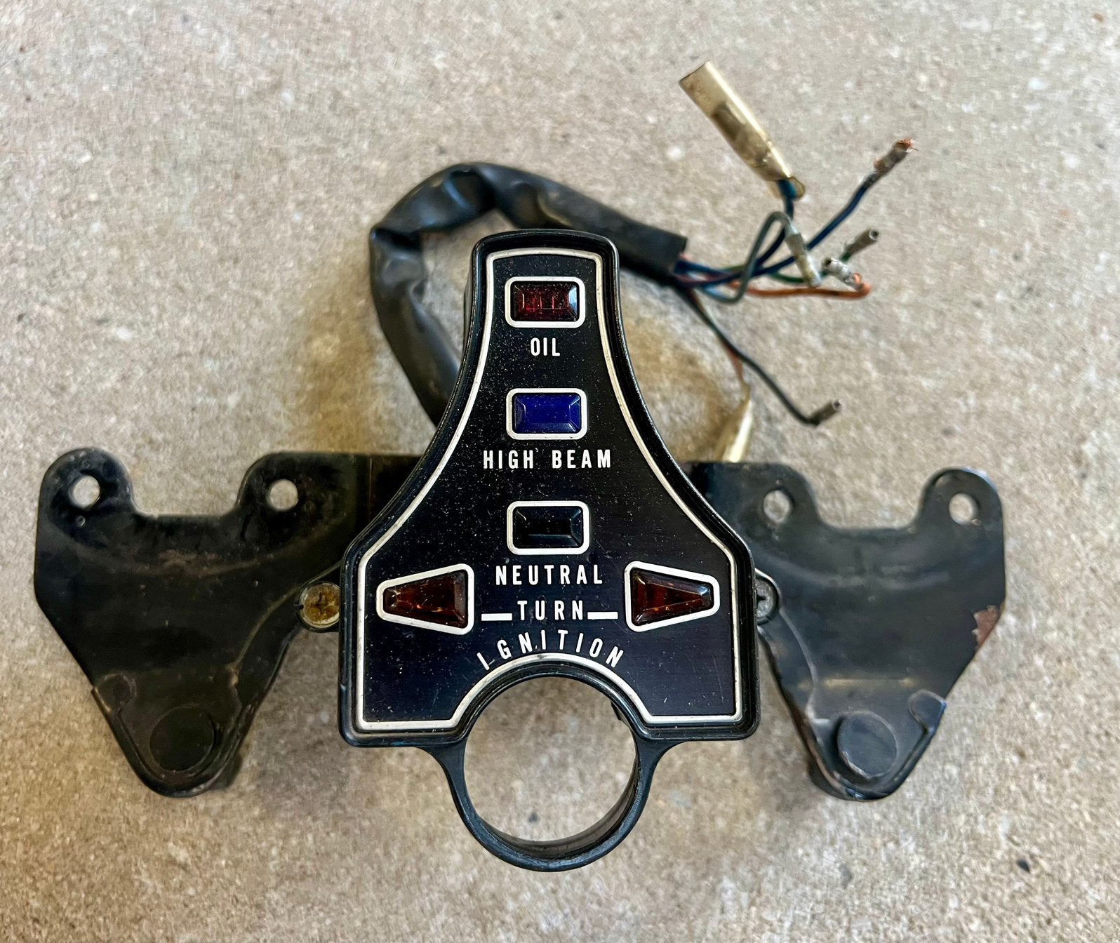 Instrumentenpaneel cluster honda cb550 four cockpit, Ophalen of Verzenden, Gebruikt