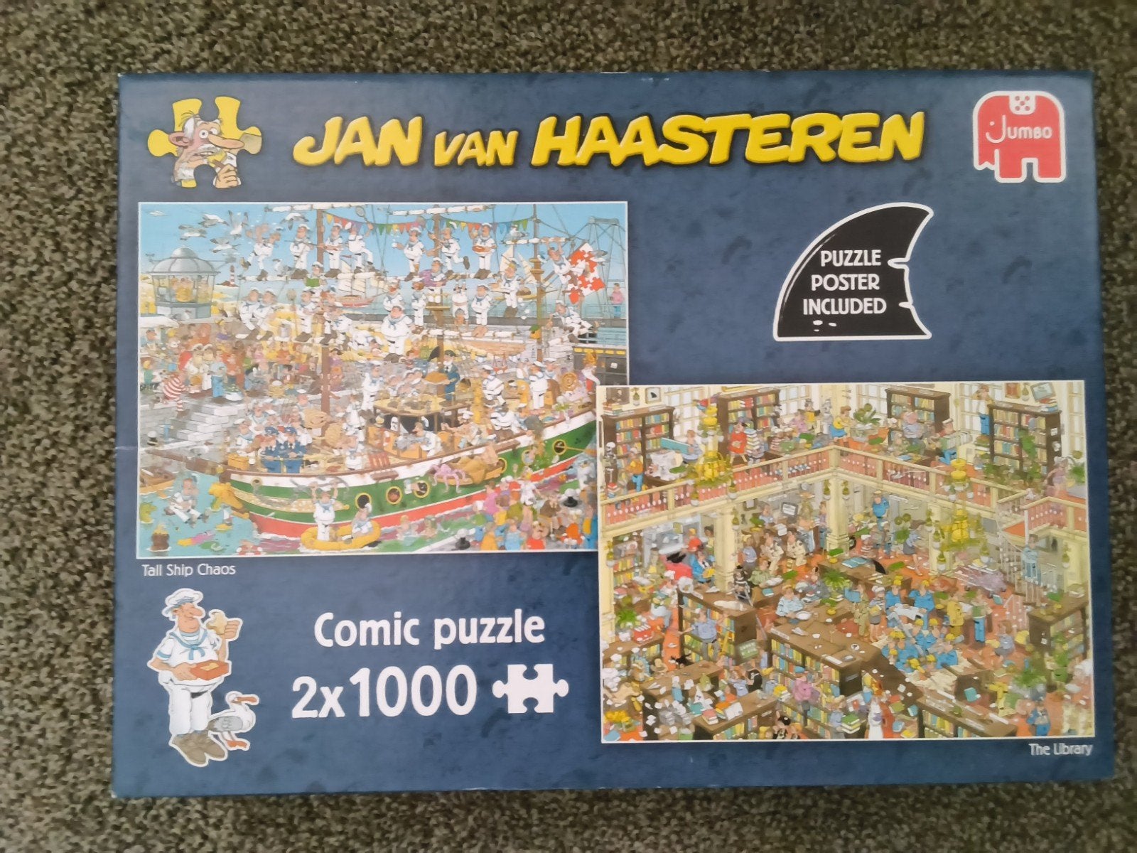 Puzzels diversen oa Jan van Haasteren en Kerst, Ophalen, 500 t/m 1500 stukjes, Gebruikt