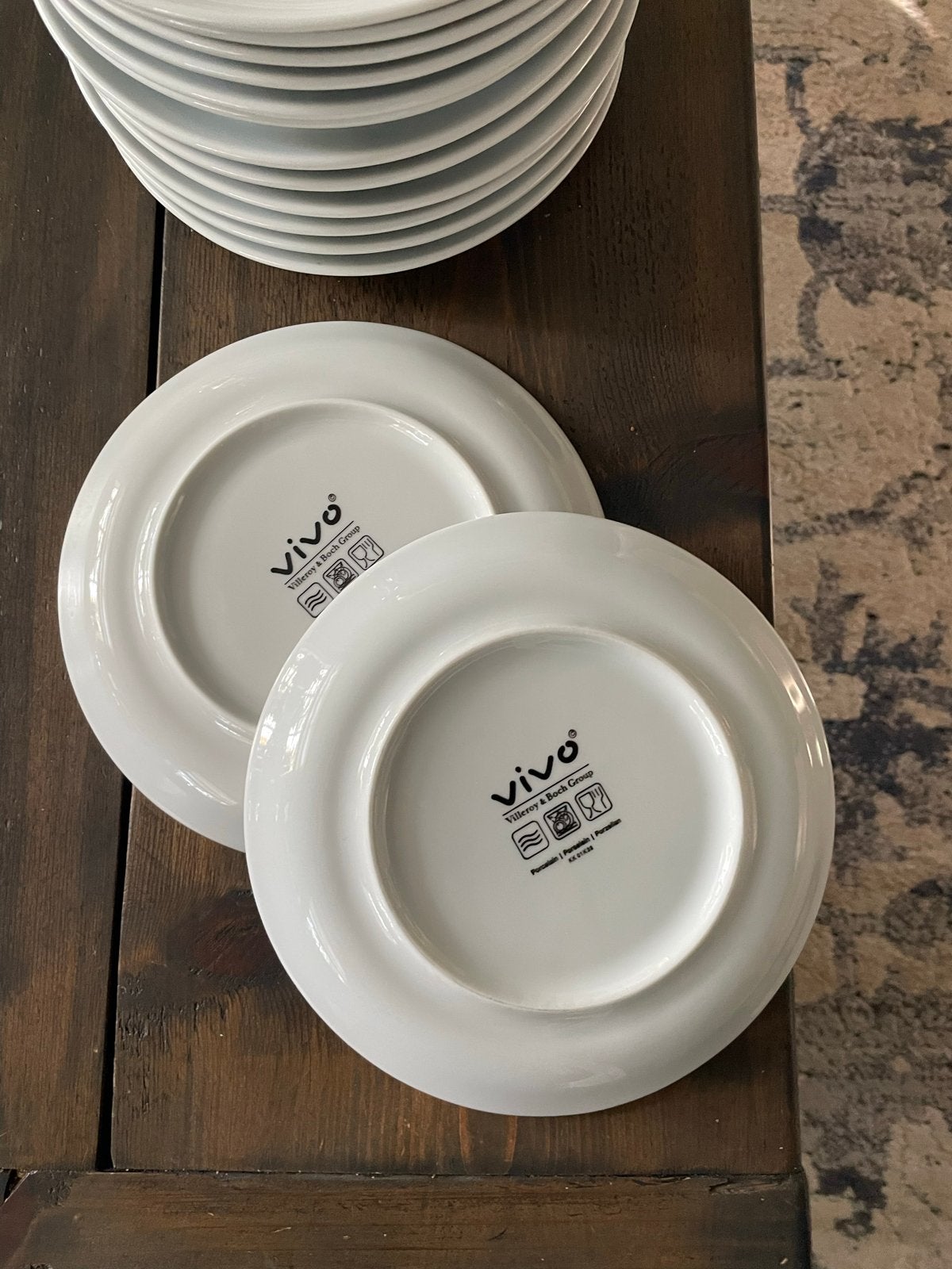 Vivo Villeroy & Boch  6x gebaksbordjes, Ophalen, Vivo, Keramiek, Zo goed als nieuw