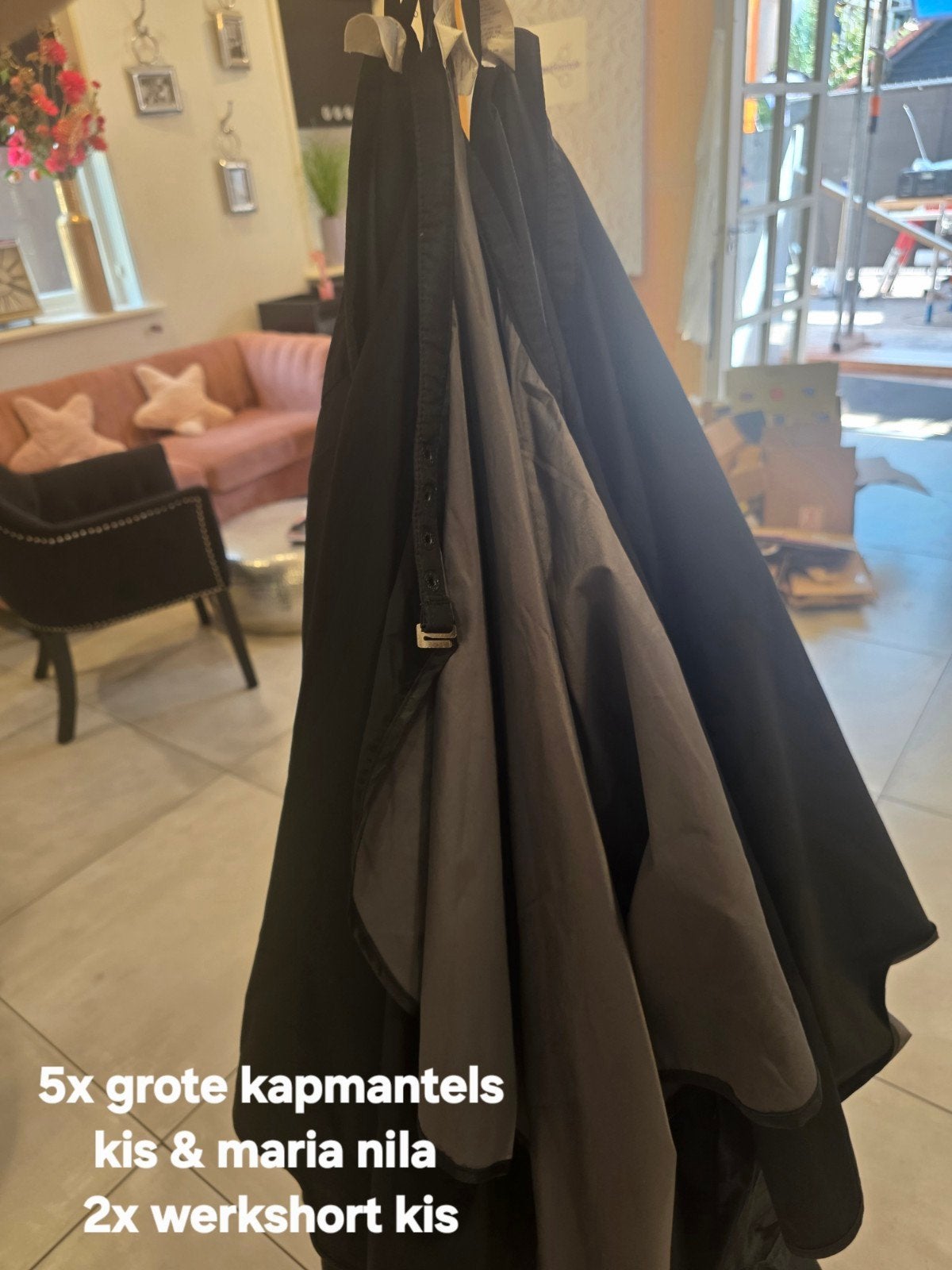 Te koop Kapmantels Kapsalon, Ophalen, Minder dan 1 meter, Parasolvoet