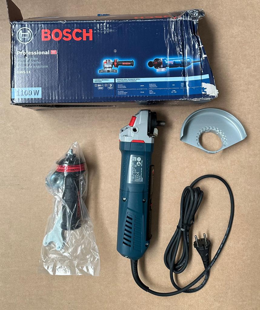 Bosch GWS 11-125P Haakse Slijper 1100W 125mm - NIEUW, Ophalen of Verzenden, Nieuw, 1000 watt of meer, Haakse handslijpmachine