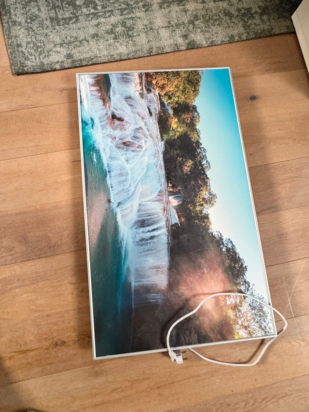 Infrarood verwarmingspaneel 650W – Waterval – Nieuw - infra, Ophalen, 30 tot 80 cm, Overige typen, Nieuw