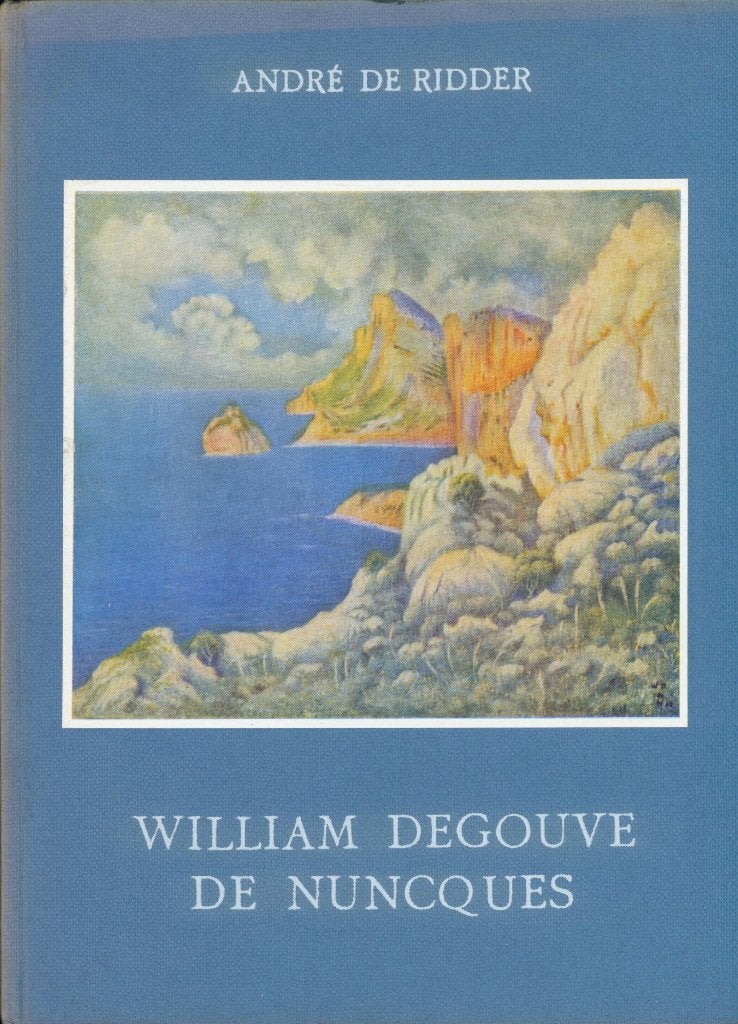 MONOGRAFIE BELGISCHE KUNST WILLIAM DEGOUVE NUNCQUES, 1957, Verzenden, Zo goed als nieuw
