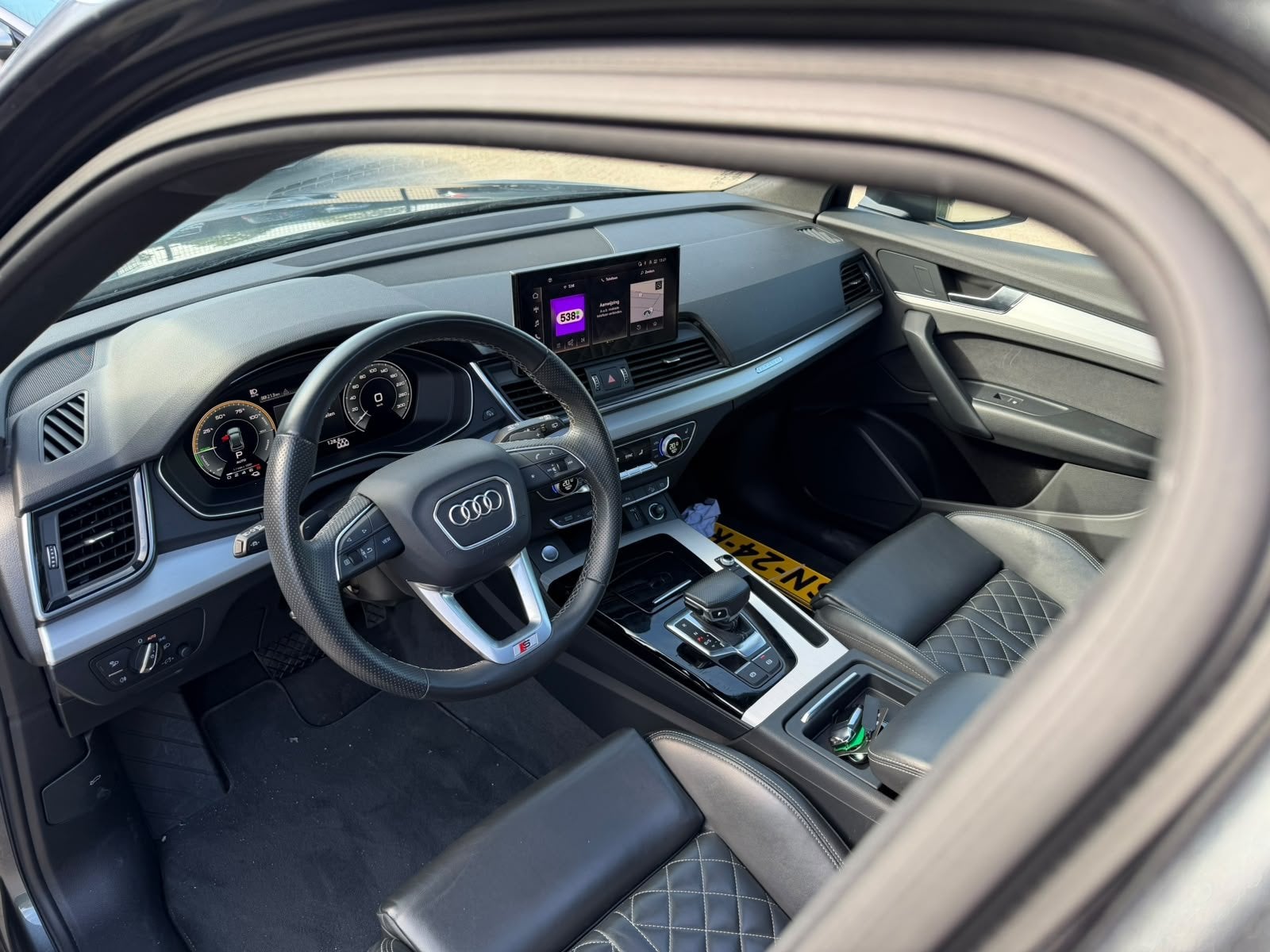 Audi Q5 Sportback 55 TFSI e S edition S-Line | Panoramadak |, Automaat, Gebruikt, 4 cilinders, Leder