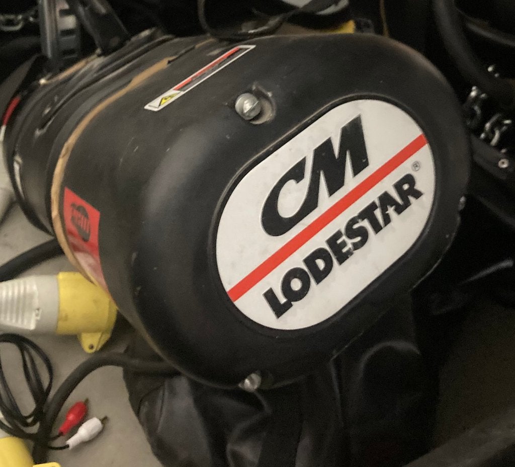 CM lodestar motortakels, Ophalen, Gebruikt, Overige typen