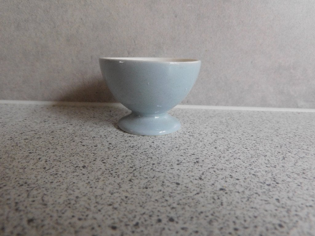 Eierdopje Pastel Blauw, Antiek en Kunst, Ophalen of Verzenden