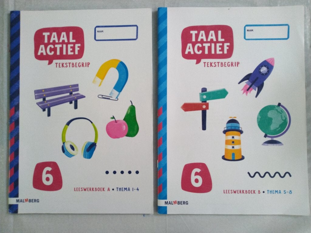 Taal actief Versie 5-Tekstbegrip–Groep 6–Leeswerkboek A en B, Boeken, Ophalen of Verzenden, Nieuw, Overige niveaus, Nederlands