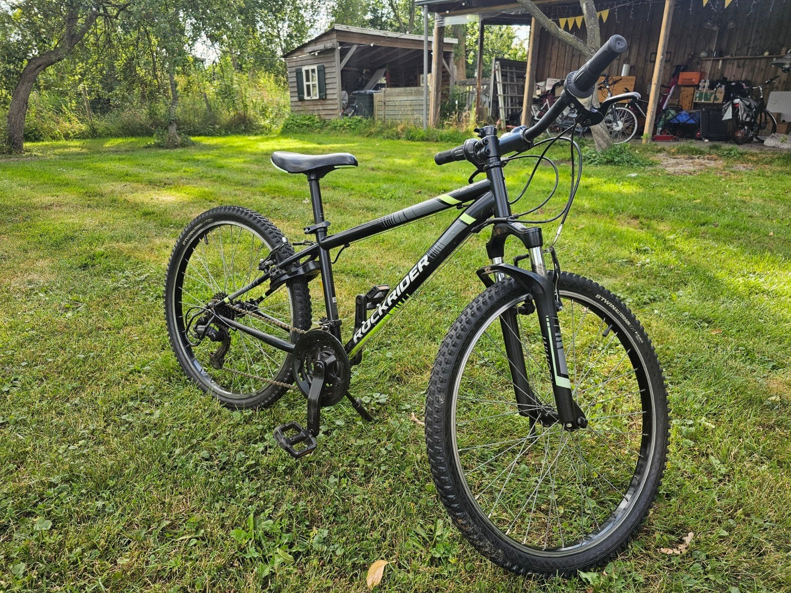 Rockrider 24 inch kinder mtb, Fietsen en Brommers, Minder dan 45 cm, Ophalen, Zo goed als nieuw, Overige merken