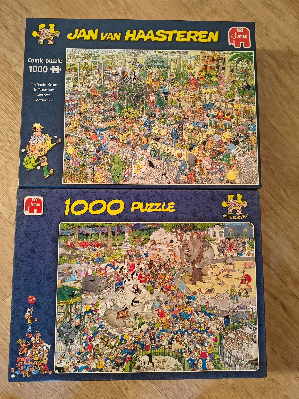Jan van Haasteren puzzels - compleet en goed verzorgd, Verzenden, 500 t/m 1500 stukjes, Zo goed als nieuw, Legpuzzel